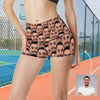 Custom seamless face shorts