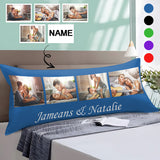 Photo Collage Pillowcase Custom Photo&Name Love You Body Pillow Case 20