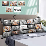 Design Body Pillow Case Custom Photo&Name Couple Body Pillow Cover 20