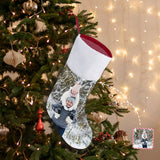 16.5in(L) Super Size-Custom Family's Photo Christmas Stocking