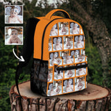 Custom Photo Collage Printed Backpack Make Your Own Fun Design Casual Backpack