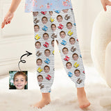 【Flash Sale】Custom Face Kid's Long Pajama Pants Best Gifts for Children