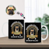 Custom Dog Photo Personal Stalker Classical White Mug