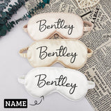 Personalised Name Eye Mask for Bridal Party Wedding Sleeping/Bride/Bridesmaid Eye Mask