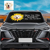 Custom Photo My Sunshine Auto Sun Shade