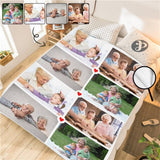 Custom Photo Dearest Family Ultra-Soft Micro Fleece Blanket