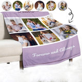 Custom Photo Memorial Ultra-Soft Micro Fleece Blanket