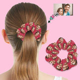 Custom Photo Love Hair Scrunchie