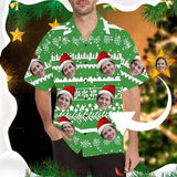 Custom Print Hawaiian Shirt Christmas Party Create Your Own Hawaiian Shirt Gift for Husband/Boyfriend