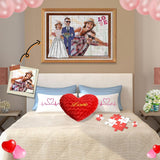 Custom Photo Wedding Love Wooden Photo Puzzle 500/1000 Pieces