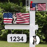 Custom Photo Flag Mailbox Cover