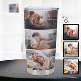 Custom Photo Collage Travel Tumbler