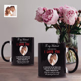 Custom Photo I Love You Love Confession Morphing Mug