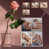 Custom Photo Couple Photo Panel for Tabletop Display