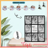 Custom Photo&Text Anniversary Photo Panel for Tabletop Display